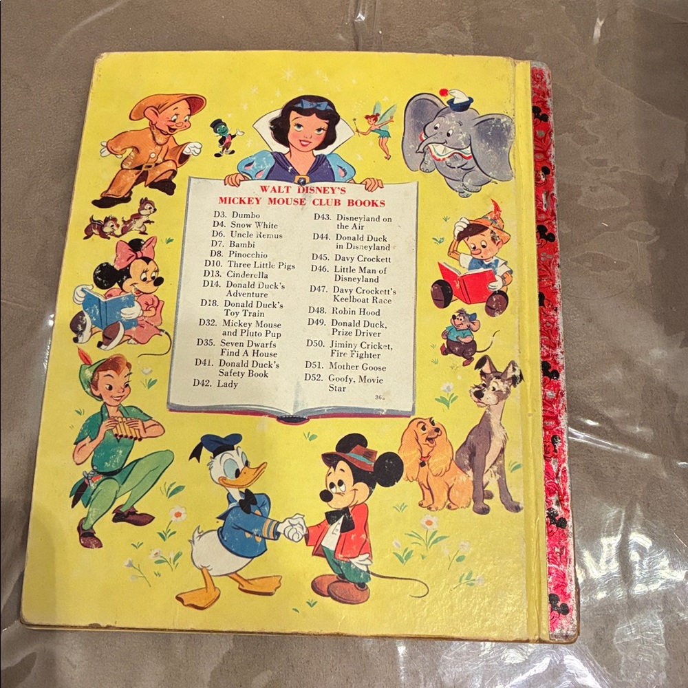 Vintage Disney Goofy Movie Star Book, Walt Disney Productions - Picture 2 of 13